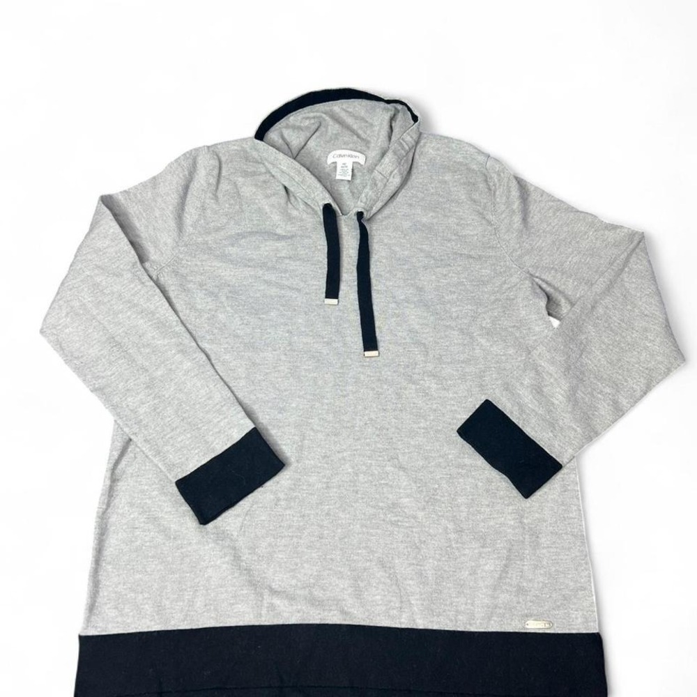 Calvin Klein Lightweight Collared Pullover Sweats… - image 1